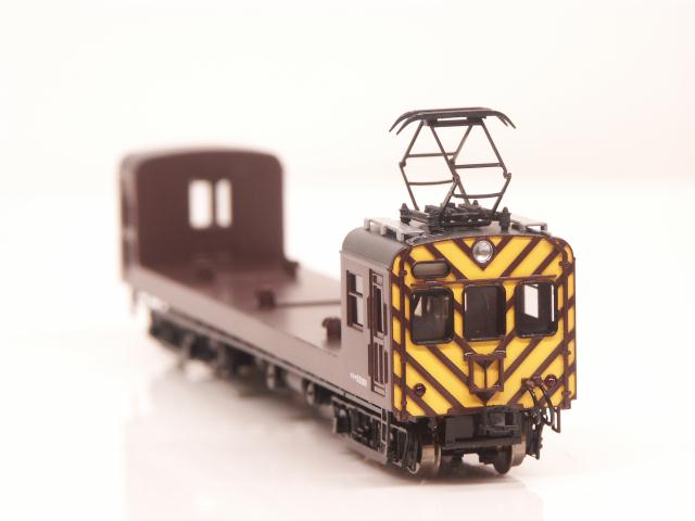 宅配便送料無料 ワールド工芸 Nゲージ 1/150 国鉄クモル23001 配給電車 